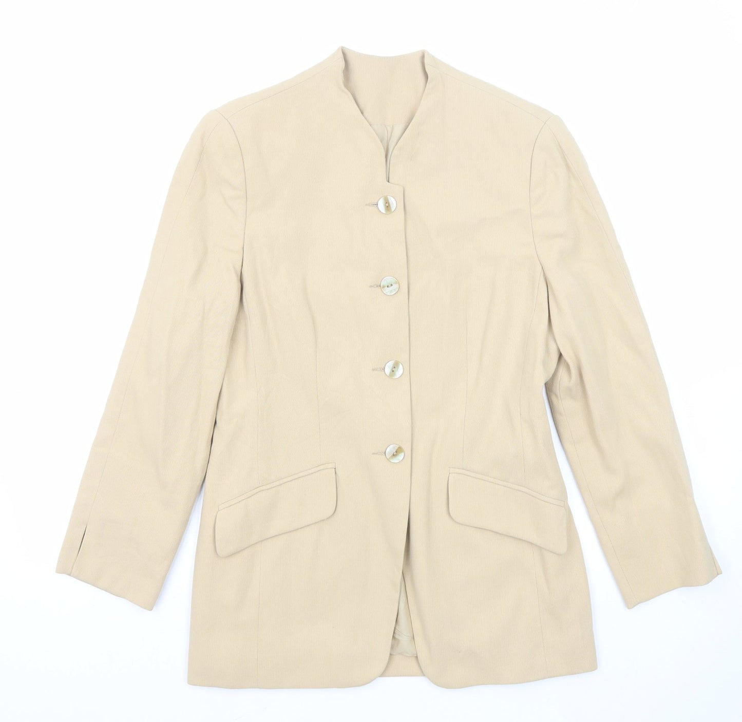 Womens UK Size 10 Richards Beige Jacket