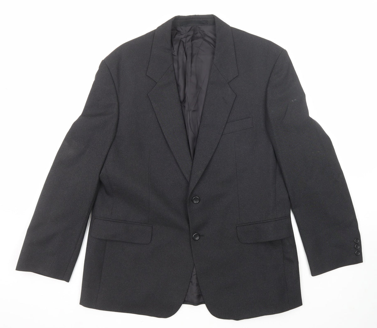 Varteks Mens Grey Acetate Jacket Suit Jacket Size 42 Regular