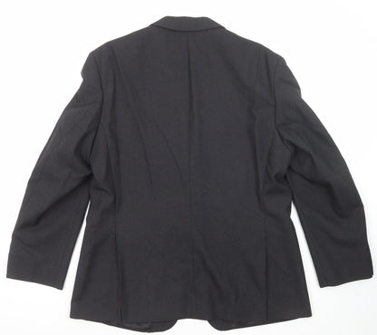 Varteks Mens Grey Acetate Jacket Suit Jacket Size 42 Regular