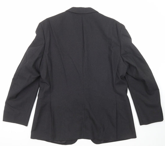 Varteks Mens Grey Acetate Jacket Suit Jacket Size 42 Regular