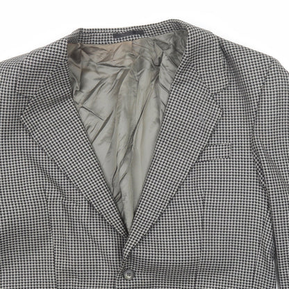 Mens UK Size 40 Ciro Citterio Regular Black Suit Jacket