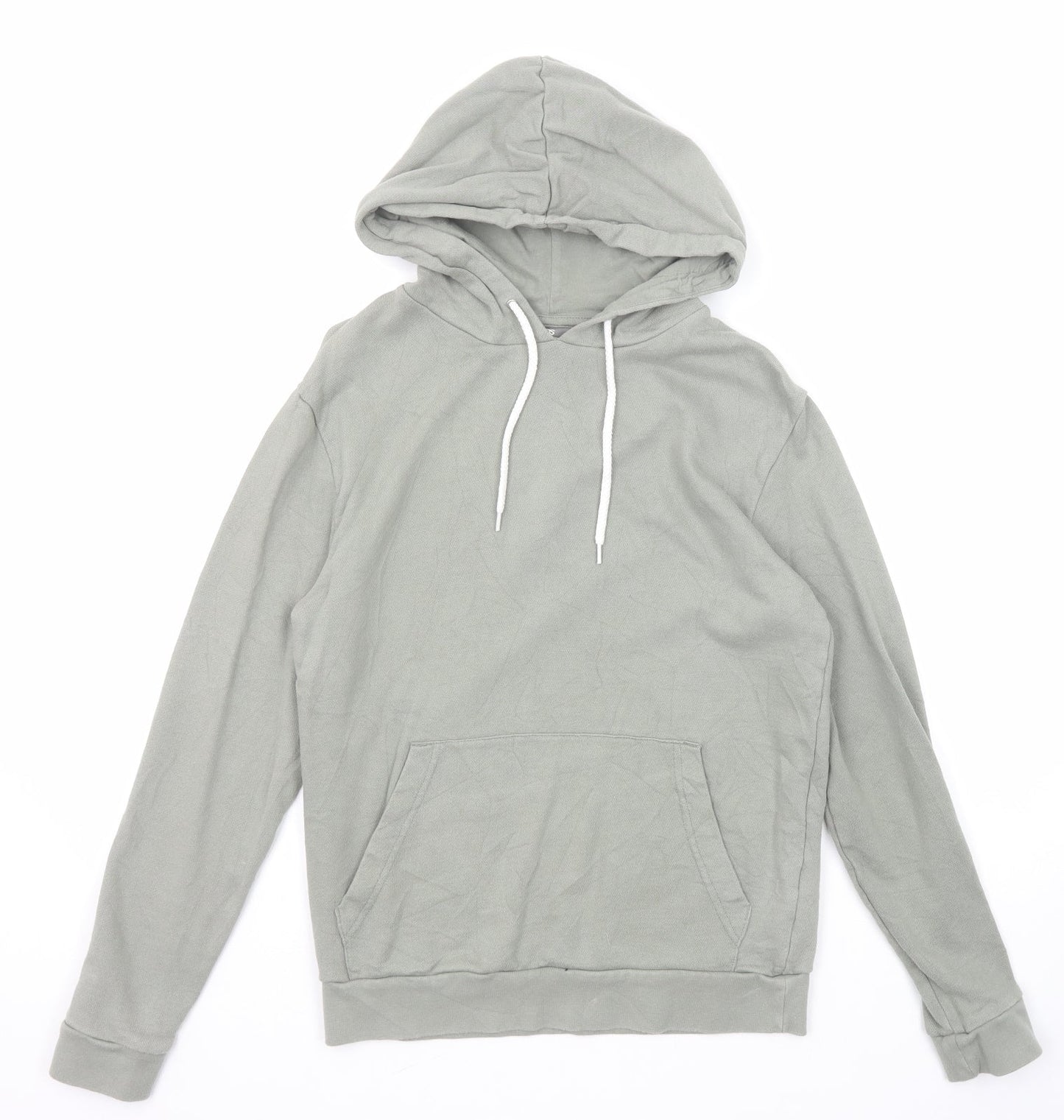 Womens UK Size XS ASOS Green Pullover Hoodie