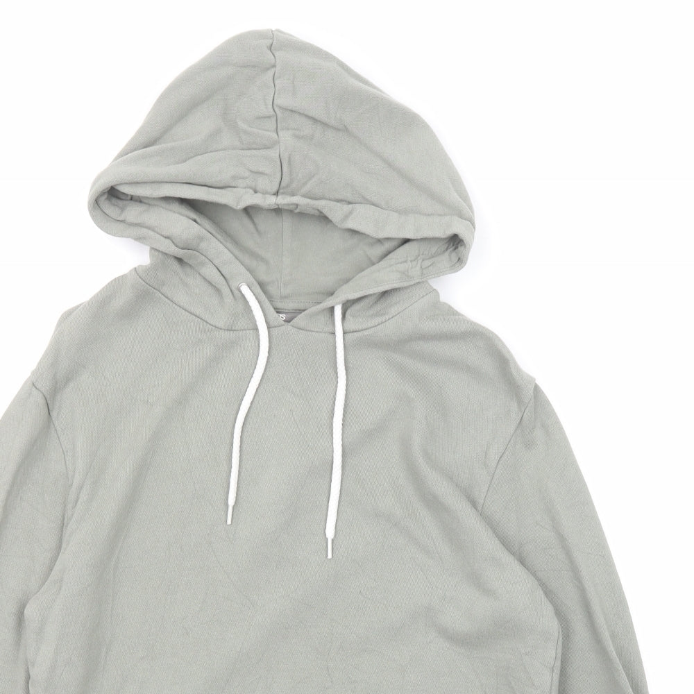 Womens UK Size XS ASOS Green Pullover Hoodie