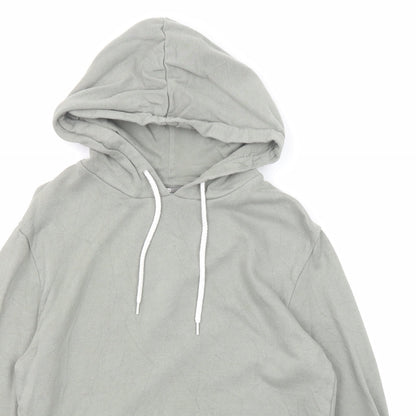 Womens UK Size XS ASOS Green Pullover Hoodie