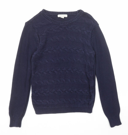Womens UK Size M FOREVER 21 Blue Pullover Jumper