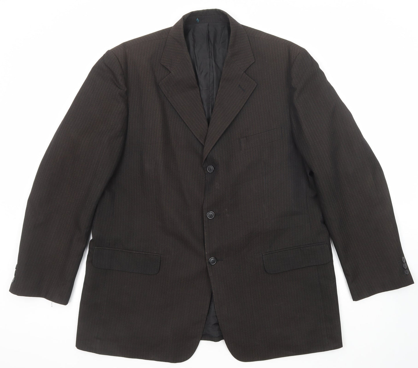 Mens UK Size 46 Sequel Regular Brown Suit Jacket