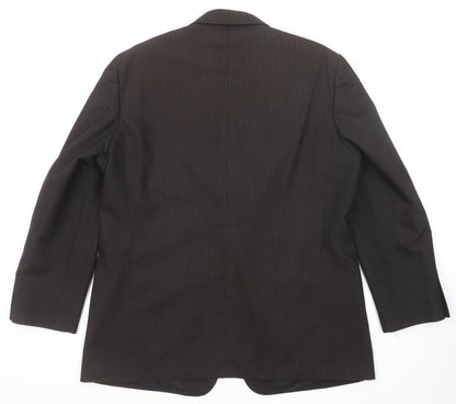 Mens UK Size 46 Sequel Regular Brown Suit Jacket