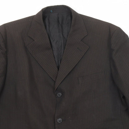 Mens UK Size 46 Sequel Regular Brown Suit Jacket
