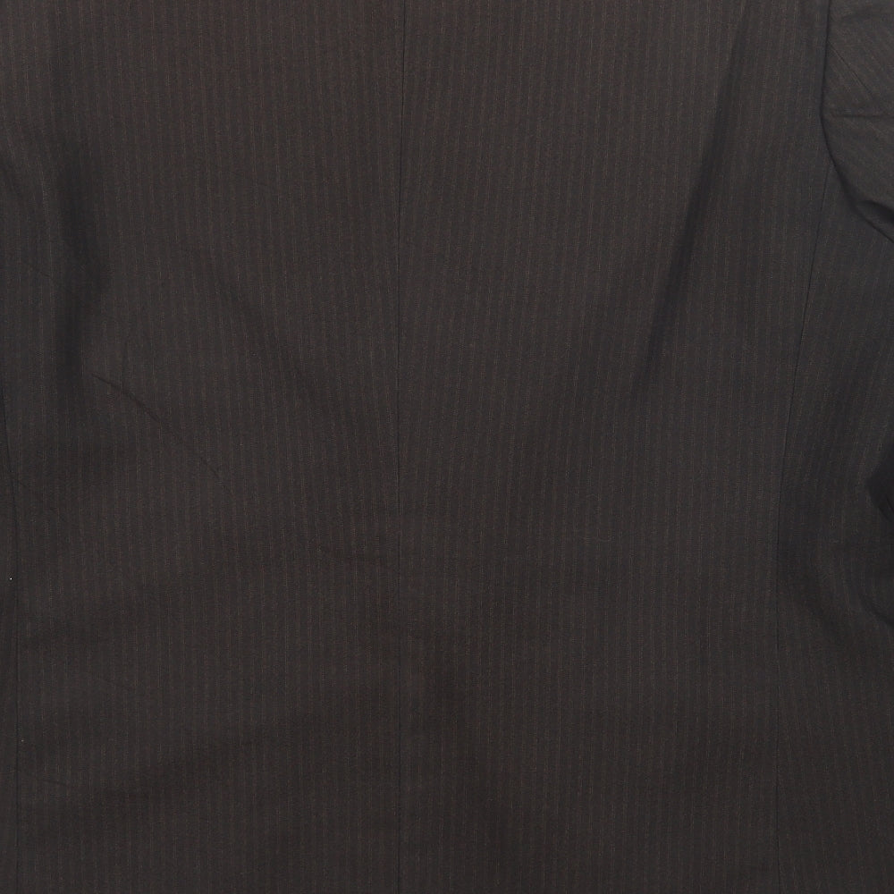 Mens UK Size 46 Sequel Regular Brown Suit Jacket