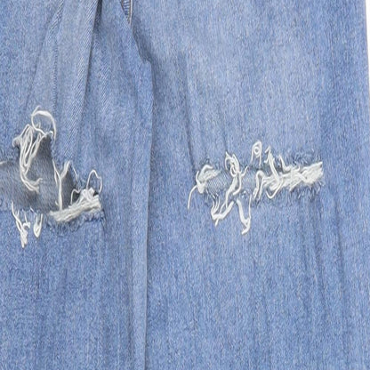 ASOS Womens Blue Cotton Skinny Jeans Size 25 in L32 in Regular Zip