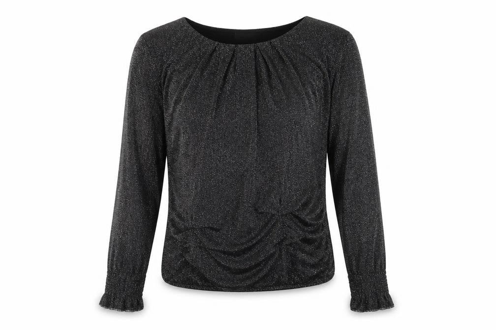 Womens UK Size 8 Wallis Grey Basic Blouse