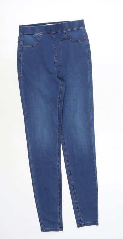 Womens UK Size 6 Marks and Spencer Regular Fit Jegging Blue Jeans