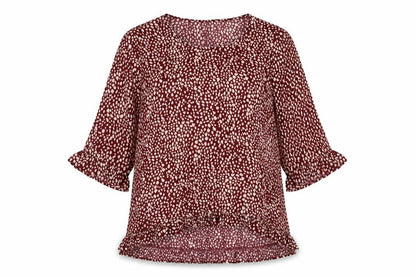 Womens UK Size 10 Stella Morgan Purple Basic Blouse