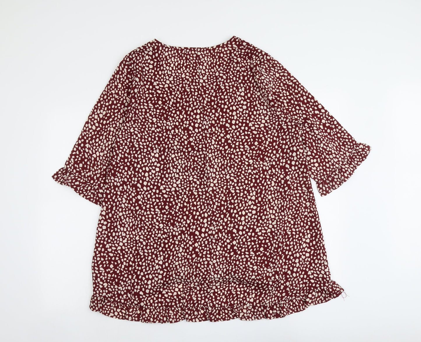 Womens UK Size 10 Stella Morgan Purple Basic Blouse