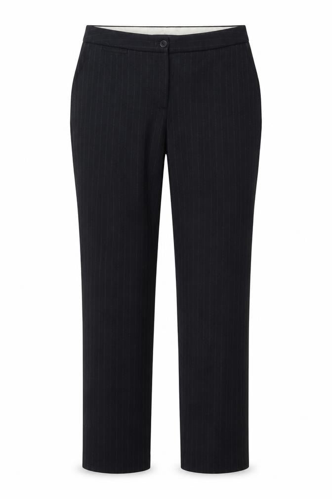 Womens UK Size 12 Marks and Spencer Regular Fit  Blue Trousers