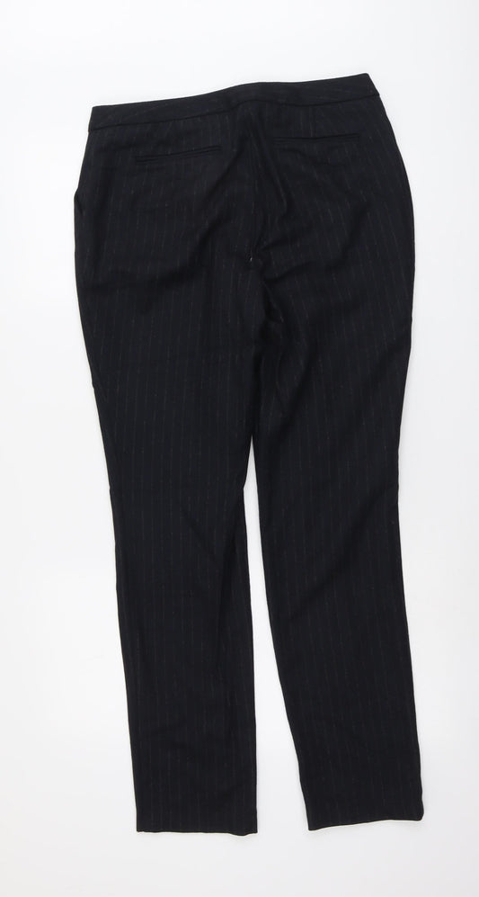 Womens UK Size 12 Marks and Spencer Regular Fit  Blue Trousers