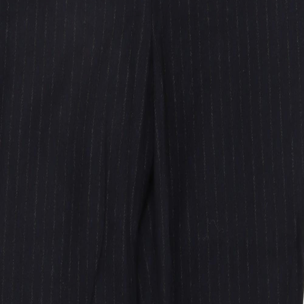 Womens UK Size 12 Marks and Spencer Regular Fit  Blue Trousers