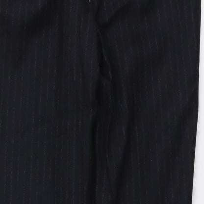 Womens UK Size 12 Marks and Spencer Regular Fit  Blue Trousers