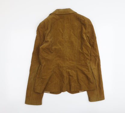 Womens UK Size M Zara Beige Jacket