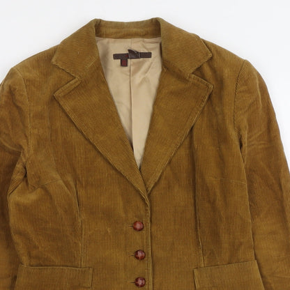 Womens UK Size M Zara Beige Jacket