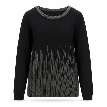 Womens UK Size 12 Intuition Black Pullover Jumper