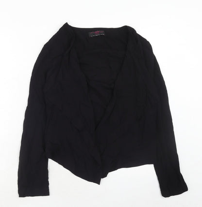 Womens UK Size 14 New Look Black Basic Blouse