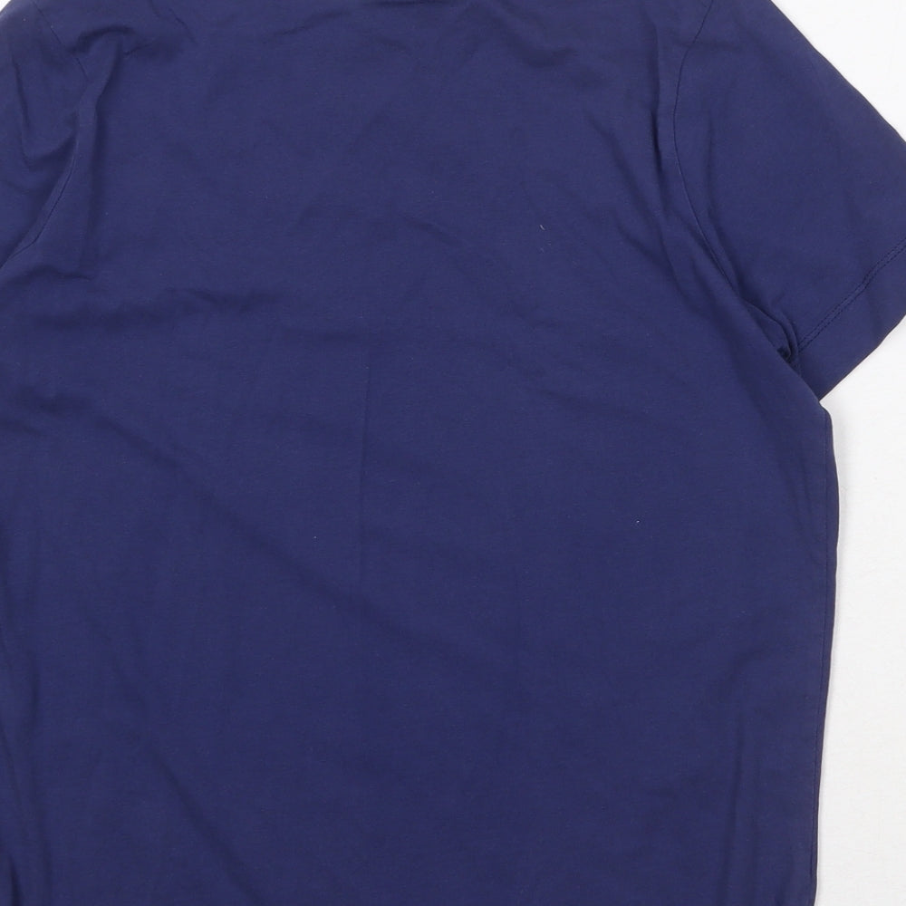 Womens UK Size 14 NEXT Blue Basic T-Shirt