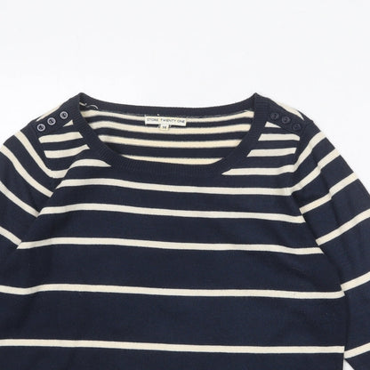 Womens UK Size 14 Store Twenty One Blue Pullover Jumper