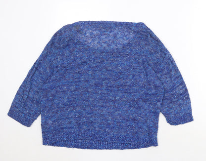 Womens UK Size S H&M Blue Pullover Jumper