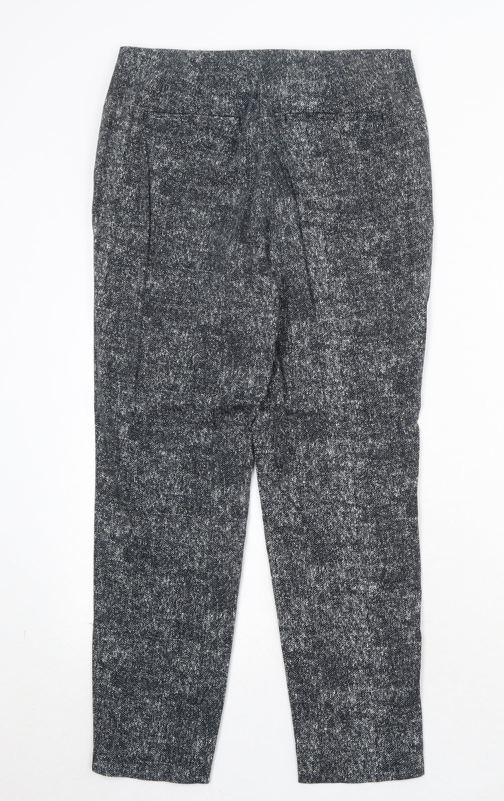 Womens UK Size 10 Marks and Spencer Regular Fit  Black Trousers