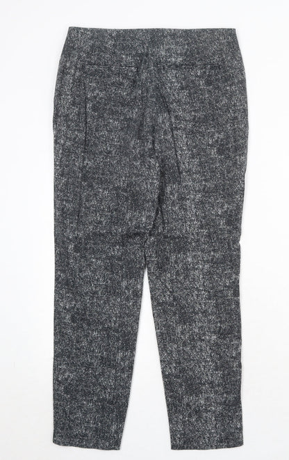 Womens UK Size 10 Marks and Spencer Regular Fit  Black Trousers