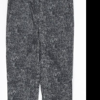 Womens UK Size 10 Marks and Spencer Regular Fit  Black Trousers
