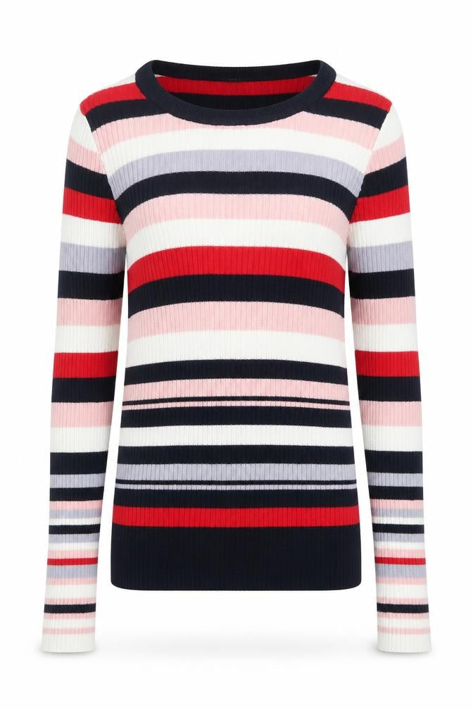 Womens UK Size S Divided by H&M Multicoloured Pullover Jumper