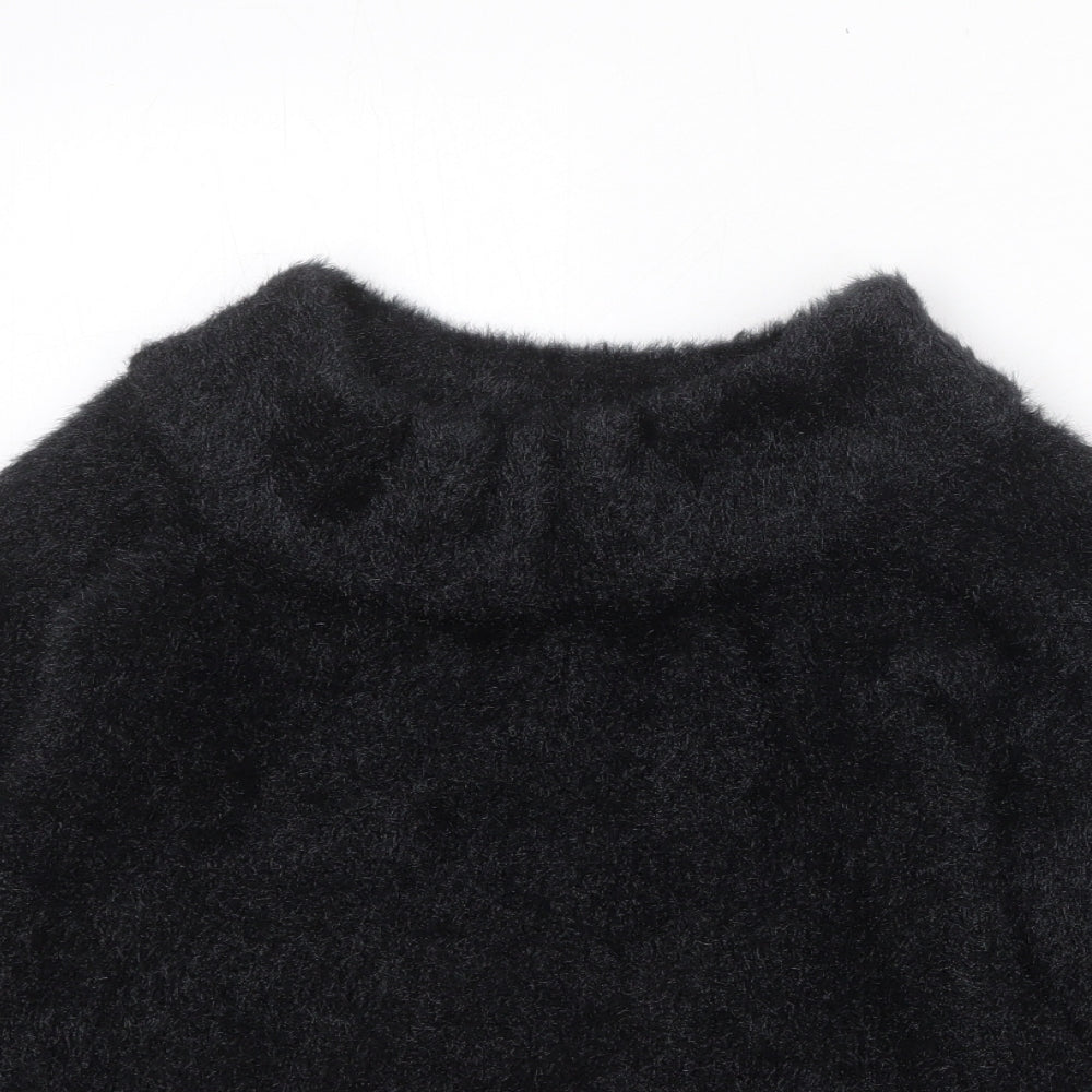 Womens UK Size XS H&M Black Pullover Jumper