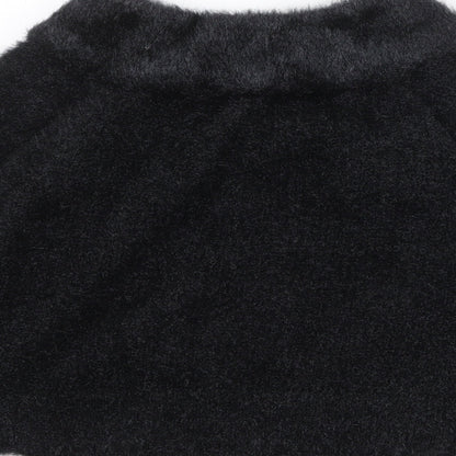 Womens UK Size XS H&M Black Pullover Jumper