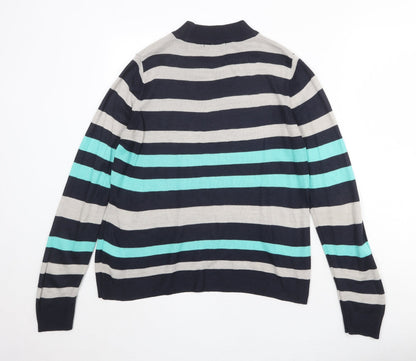 Womens UK Size 10 Marks and Spencer Blue Pullover Jumper