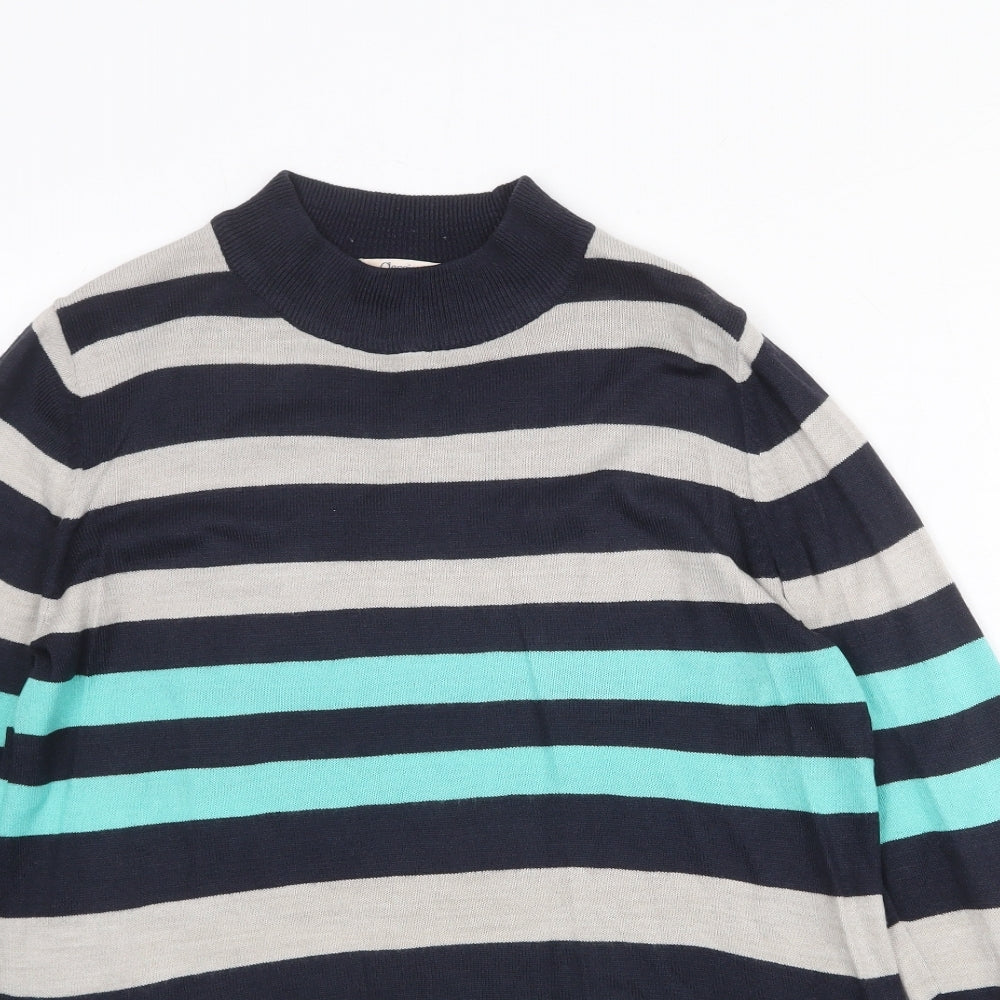 Womens UK Size 10 Marks and Spencer Blue Pullover Jumper