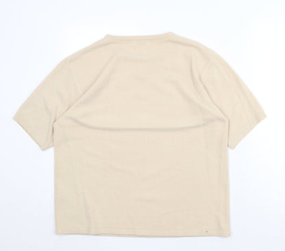 Womens UK Size M Bonmarché Beige Pullover Jumper