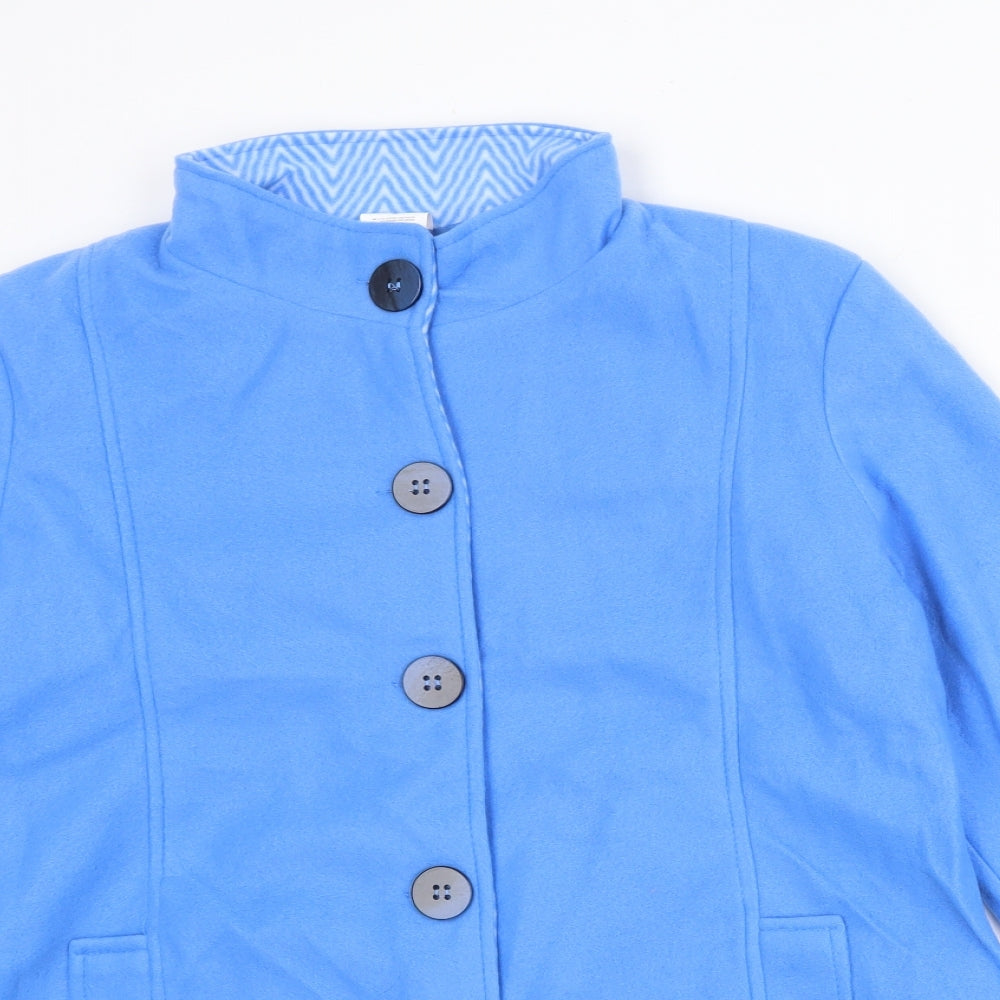 Womens UK Size M Anne de Lancay Blue Jacket