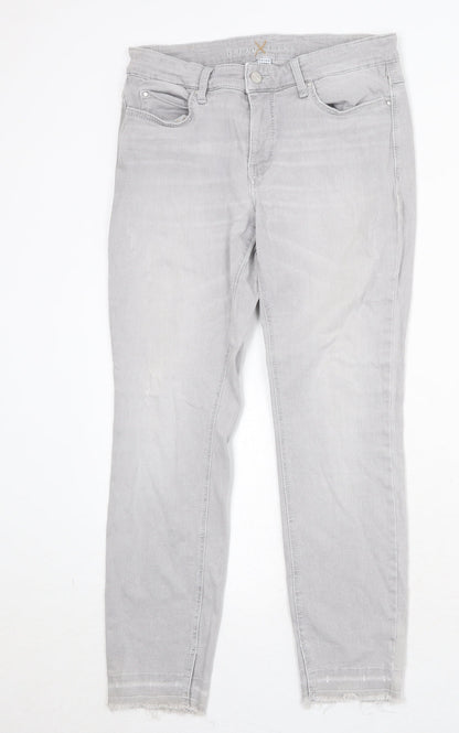 Womens UK Size 27 in Dream Jeans Regular Fit Skinny Grey Jeans