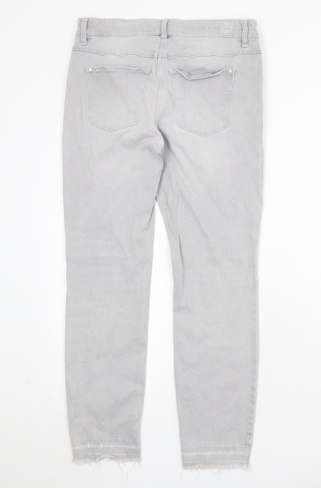 Womens UK Size 27 in Dream Jeans Regular Fit Skinny Grey Jeans