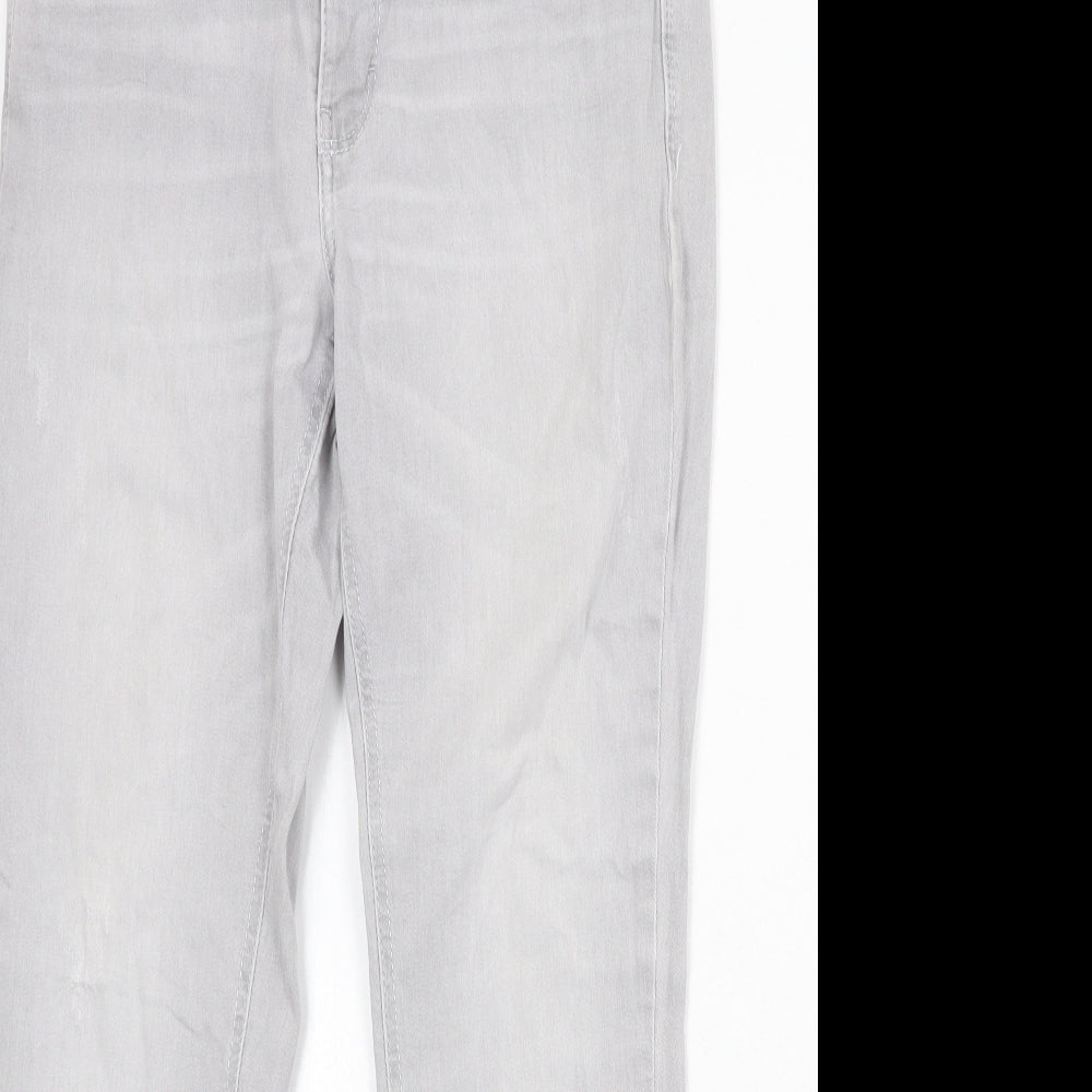 Womens UK Size 27 in Dream Jeans Regular Fit Skinny Grey Jeans