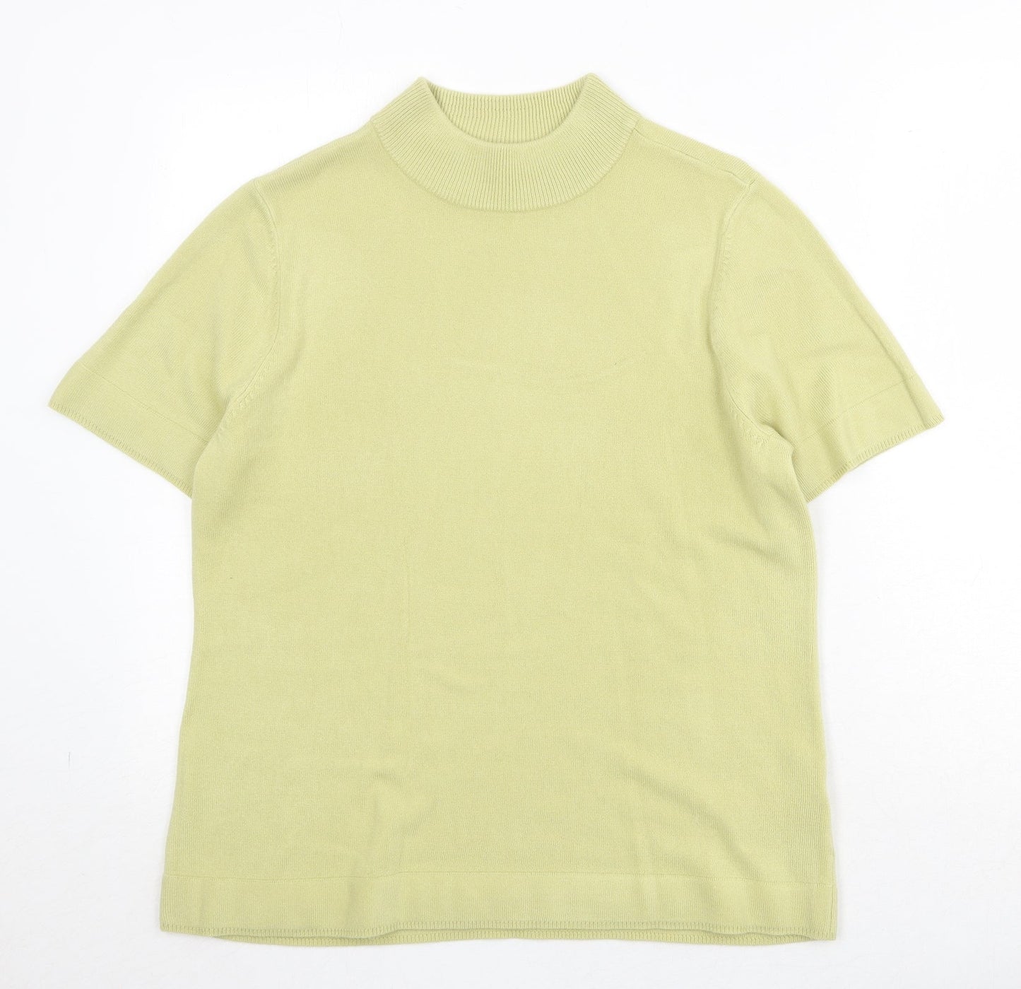 Womens UK Size M Bonmarché Green Pullover Jumper