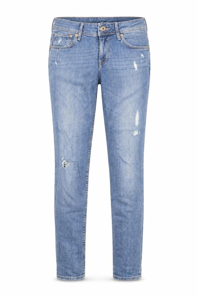 Womens UK Size 27 in H&M Regular Fit Skinny Blue Jeans