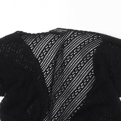 Womens UK Size 8 Dorothy Perkins Black Cardigan Jumper