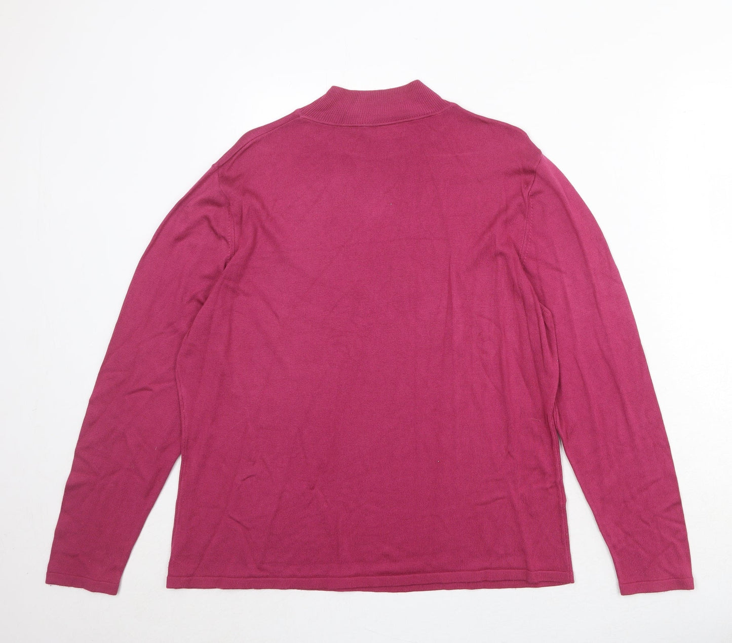 Womens UK Size S Country Casuals Pink Pullover Jumper