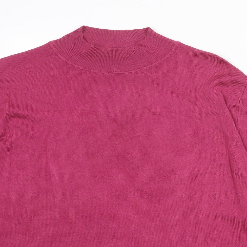 Womens UK Size S Country Casuals Pink Pullover Jumper