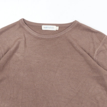 Womens UK Size S Bonmarché Brown Pullover Jumper