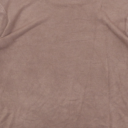 Womens UK Size S Bonmarché Brown Pullover Jumper