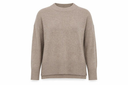 Womens UK Size XS H&M Beige Pullover Jumper